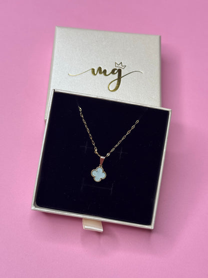 COLLAR VAN CLEEF AZUL CIELO